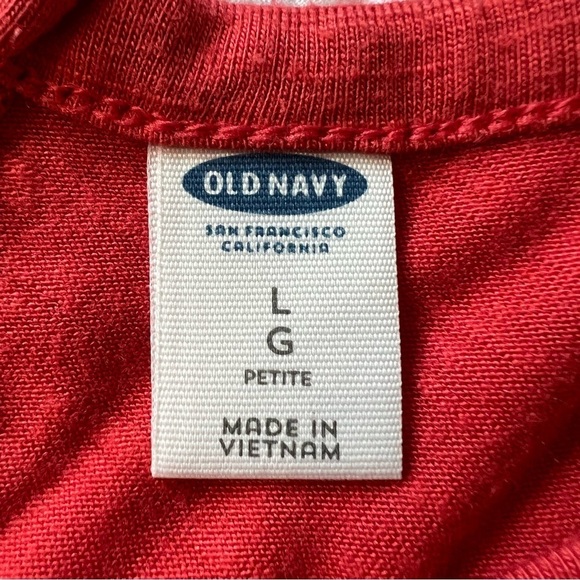 2/$30 Old Navy Sleeveless Maxi Dress Red SZ L Petite - Picture 7 of 12